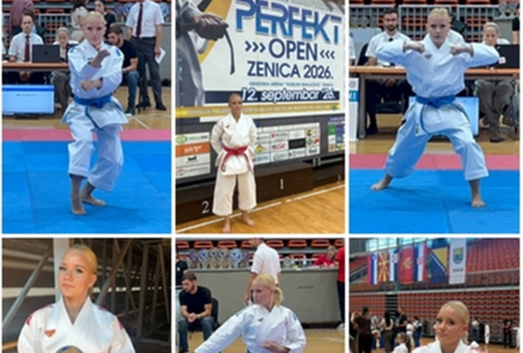 Donatella sudjelovala na međunarodnom karate turniru u Zenici - Sport - Novi Radio, Đakovo
